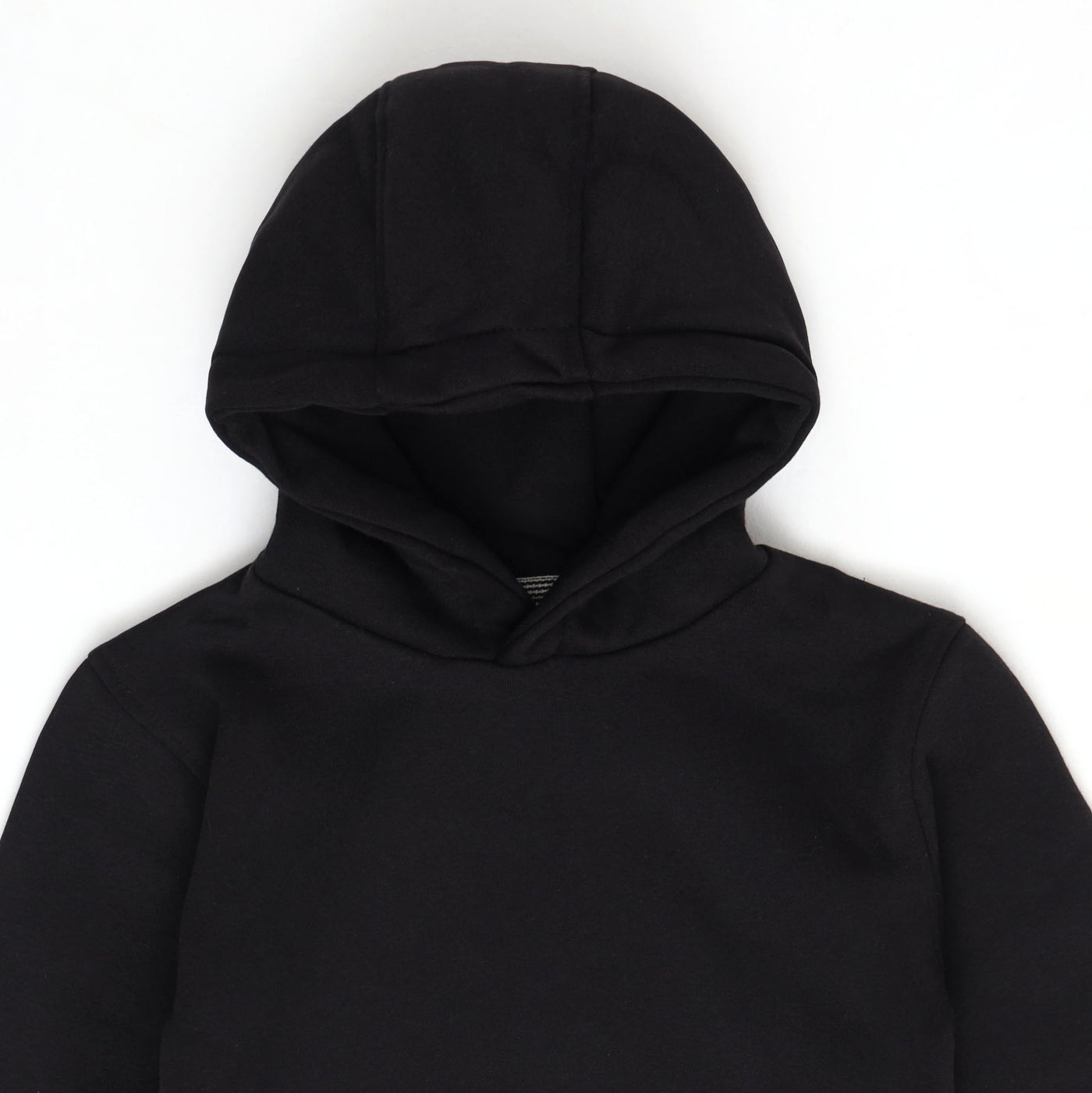 Classic Black Pullover Hoodie - Comfort Wear