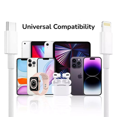 iPhone Charger Cable USB-C PD Type C Fast For Apple iPhone X 11 12 13 14 Pro Max