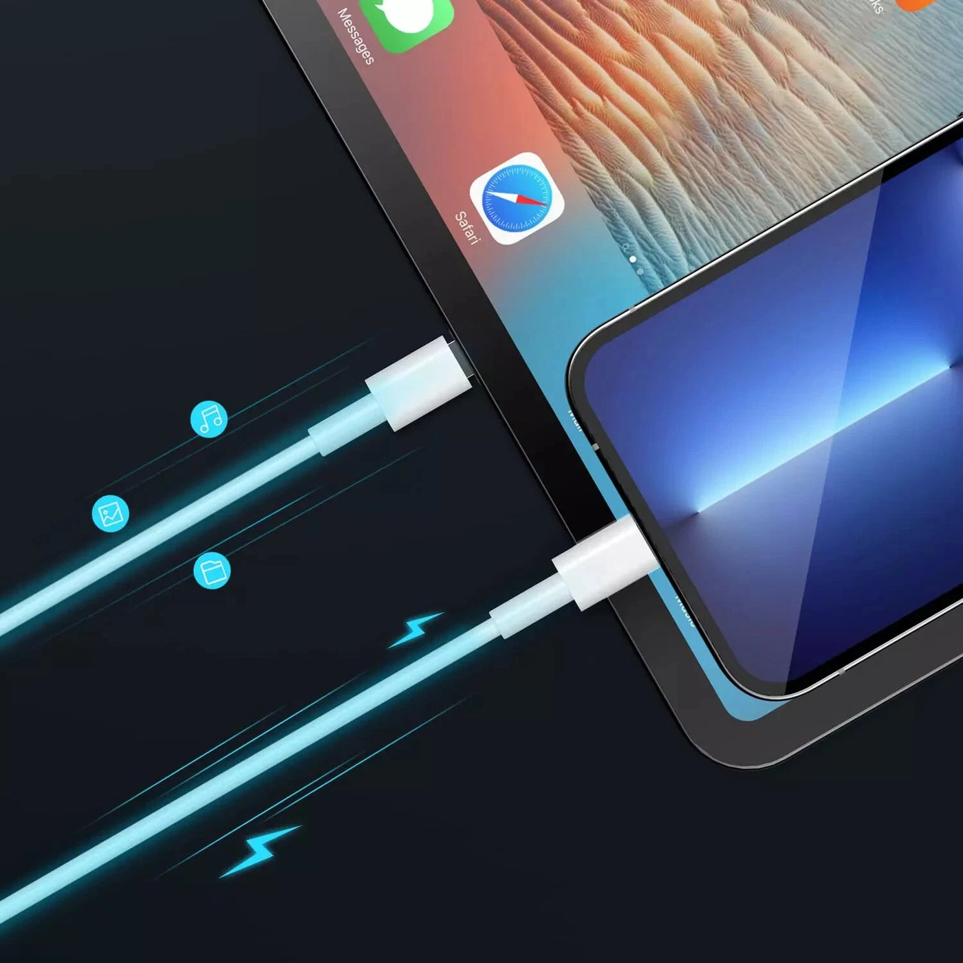 iPhone Charger Cable USB-C PD Type C Fast For Apple iPhone X 11 12 13 14 Pro Max