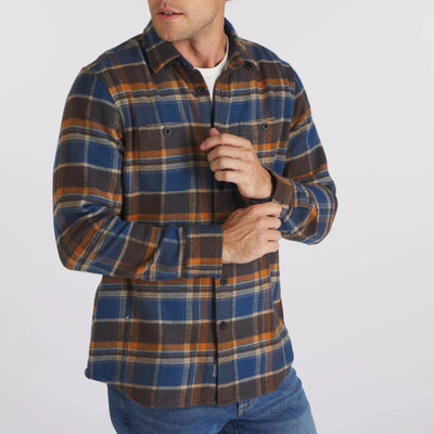 Mens Flannel Cotton Shirt Grayers Heritage 100% cotton